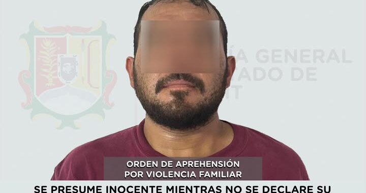 APREHENDIDO POR EJERCER VIOLENCIA FAMILIAR CONTRA UNA MUJER.