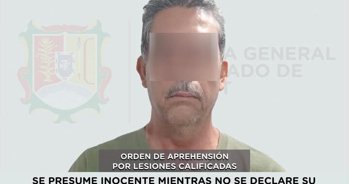 DETENIDO EN SANTIAGO IXCUINTLA POR LESIONES CALIFICADAS.