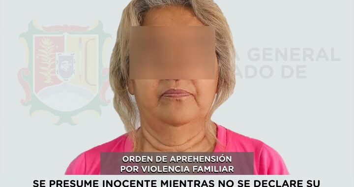 CAPTURADA POR EJERCER VIOLENCIA FAMILIAR CONTRA UNA MUJER.