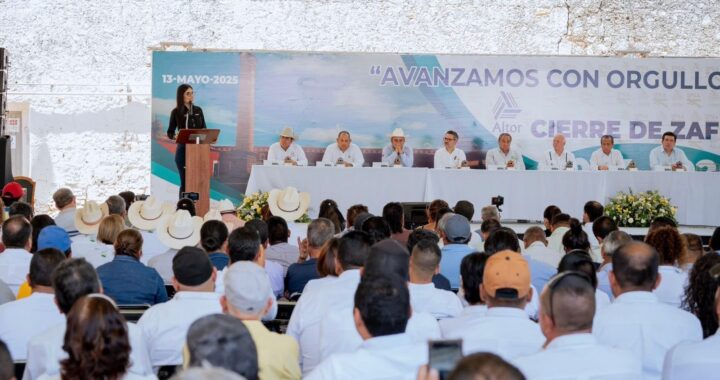 Asiste Geraldine Ponce como invitada especial al cierre de la zafra en el Ingenio de Puga.