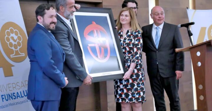 Plantea Zoé Robledo amplia colaboración con la Fundación Mexicana para la Salud y sus Consejos Promotores.