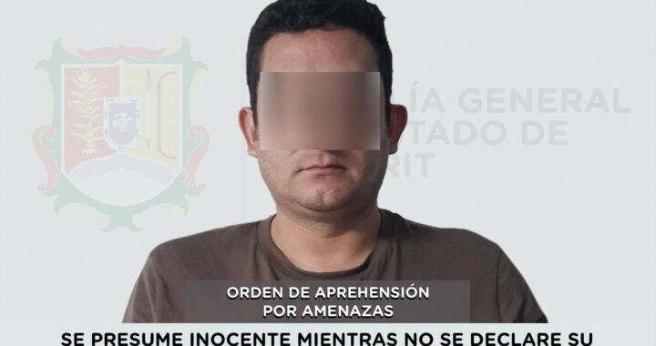 CAPTURADO POR AMENAZAS EN AGRAVIO DE UNA MUJER.