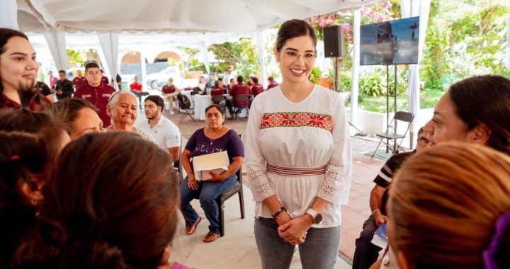 Encabeza Geraldine audiencia pública en El Ahuacate.