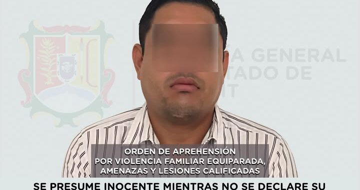 DETENIDO POR VIOLENCIA FAMILIAR EQUIPARADA, AMENAZAS Y LESIONES CALIFICADAS.