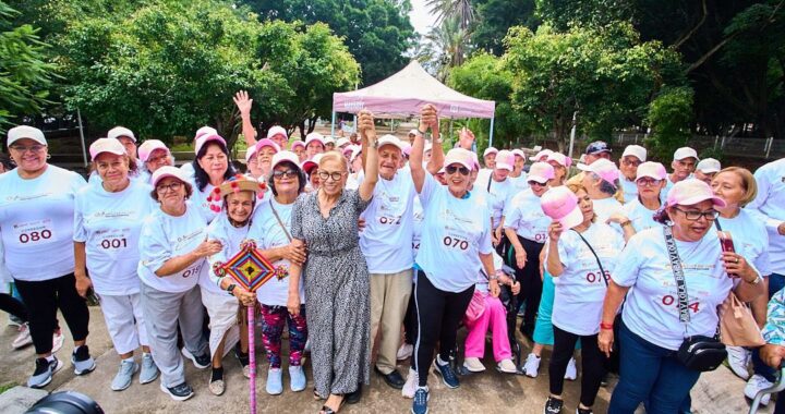 Invita Beatriz Estrada a personas adultas mayores a participar en las Olimpiadas de Oro 2025.
