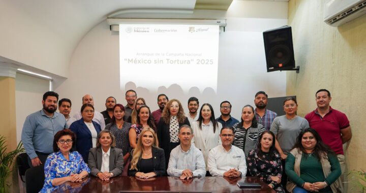 Nayarit se suma a la campaña nacional “México Sin Tortura» 2025.