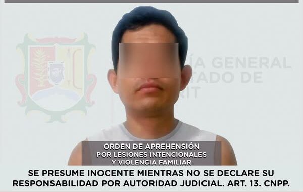 APREHENDIDO EN ACAPONETA POR LESIONES INTENCIONALES Y VIOLENCIA FAMILIAR.
