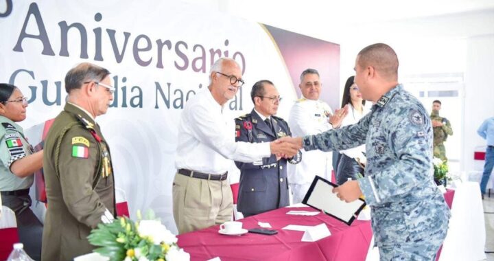 Se celebra el 6° aniversario de la Guardia Nacional con reconocimiento a su labor en Nayarit .