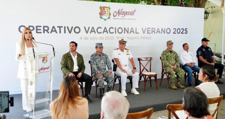 Arranca en Nayarit el Operativo Vacacional Verano 2025 para garantizar seguridad a turistas.