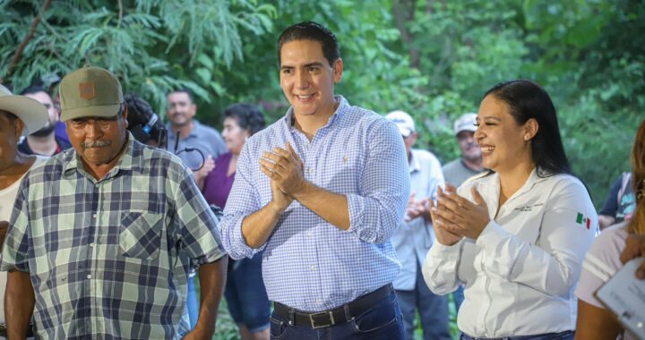 Héctor Santana arranca obra histórica en Aguamilpa .