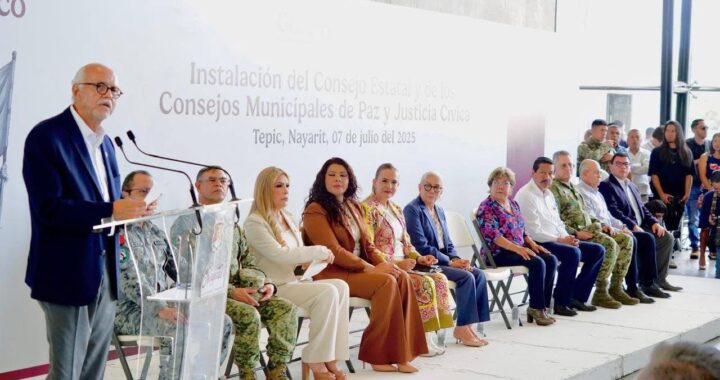 Nayarit da un paso firme por la paz y la justicia cívica .