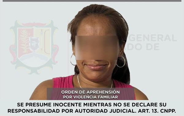 CAPTURADA PROBABLE RESPONSABLE DE VIOLENCIA FAMILIAR.