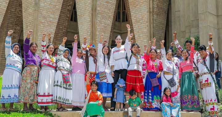 La cultura wixárika se abre paso en el mundo y Geraldine reconoce a pueblos originarios .