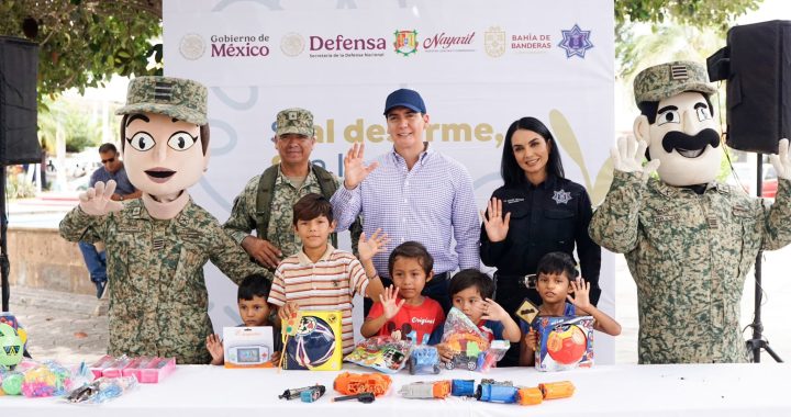 Héctor Santana reafirma su compromiso con la seguridad con el programa «Sí al desarme, sí a La Paz