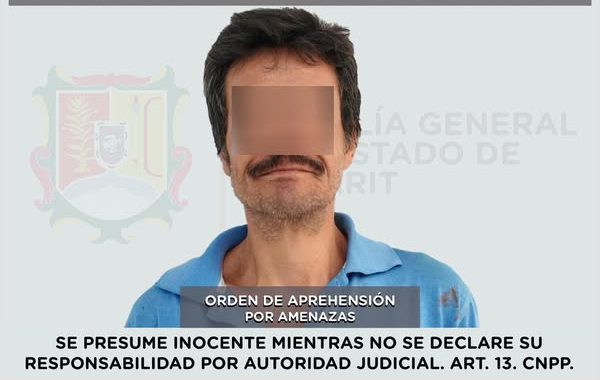 CAPTURADO POR AMENAZAS EN AGRAVIO DE UNA MUJER.