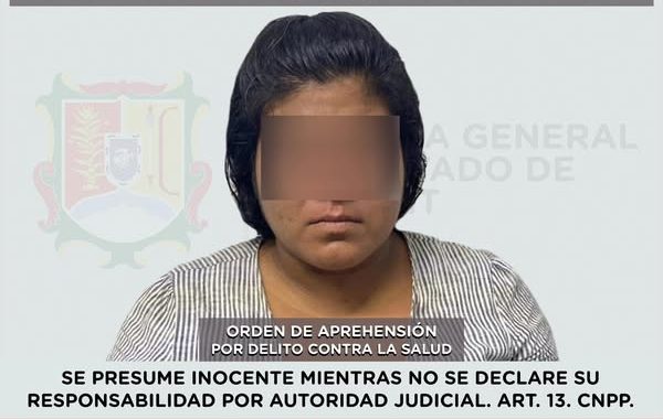 DETENIDA EN TEPIC POR POSESIÓN DE PSICOTRÓPICOS.