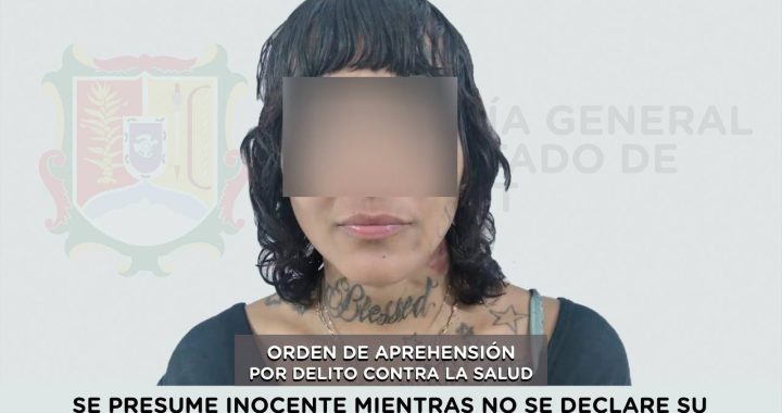CAPTURADA PRESUNTA RESPONSABLE DE POSESIÓN DE PSICOTRÓPICOS.