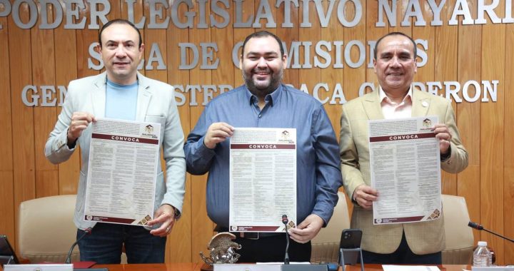 Convoca Congreso de Nayarit al Parlamento Juvenil 2025.
