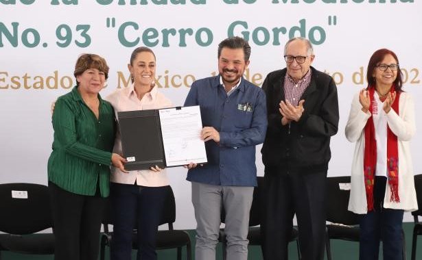 Gobierno de México inaugura la Unidad de Medicina Familiar No. 93 del IMSS en Ecatepec, Estado de México .