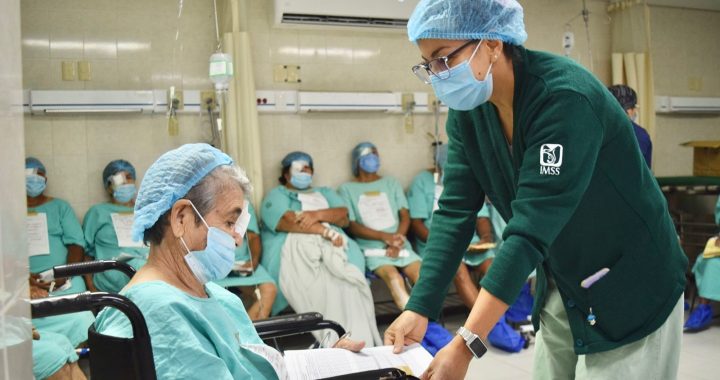 Realiza IMSS Nayarit jornada histórica de cirugías oftalmológicas en el HGZ No. 10 de Santiago Ixcuintla.