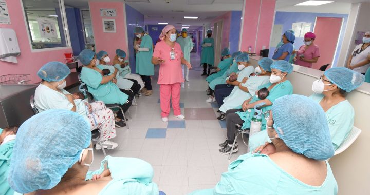 Con más de 200 espacios amigables para promover y reforzar la lactancia materna en sus unidades médicas y guarderías, el IMSS refuerza su compromiso con esta práctica .