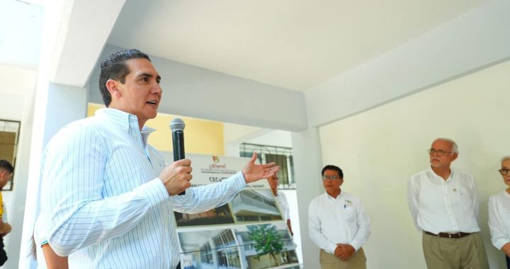 Gira de trabajo del Gobernador y el alcalde Héctor Santana refuerza infraestructura y proyectos en Bahía de Banderas .
