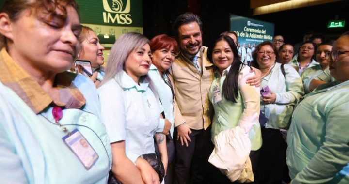 Labor de más de 33 mil asistentes médicas del IMSS, clave enla estrategia 2-30-100 ; Zoé Robledo .