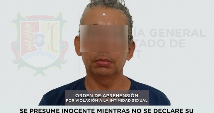 DETENIDO EN ACAPONETA POR VIOLACIÓN A LA INTIMIDAD SEXUAL .