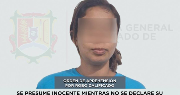 SE LE EJECUTA ORDEN DE APREHENSIÓN POR ROBO CALIFICADO.