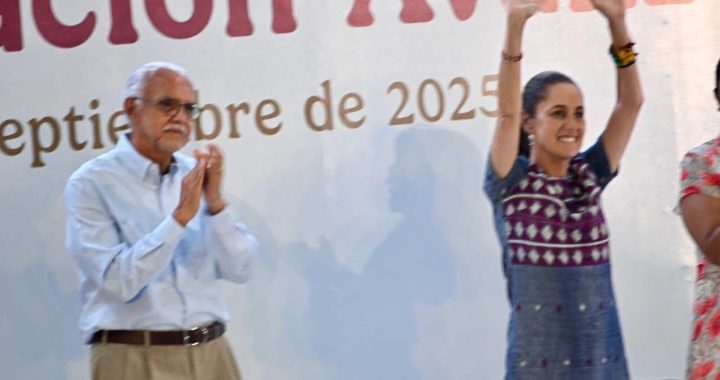 GRACIAS DOCTOR NAVARRO POR SU TRABAJO;  CLAUDIA SHEINBAUM.