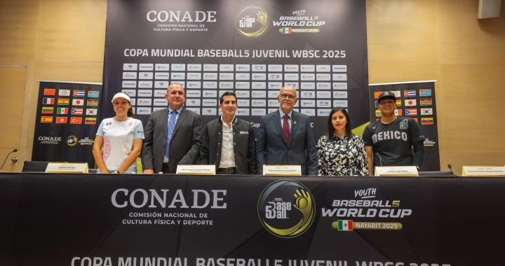 Nayarit será sede de la histórica Copa Mundial de Baseball5 Juvenil WBSC 2025.