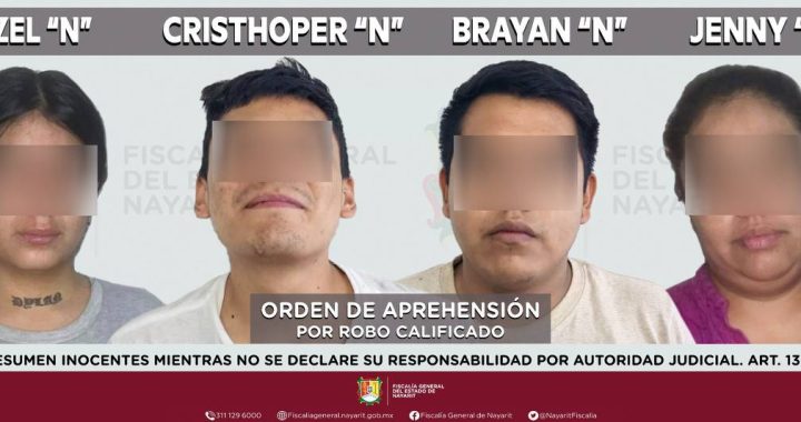 SE LES CUMPLIMENTA ORDEN DE APREHENSIÓN POR ROBO CALIFICADO A DPORTENIS.