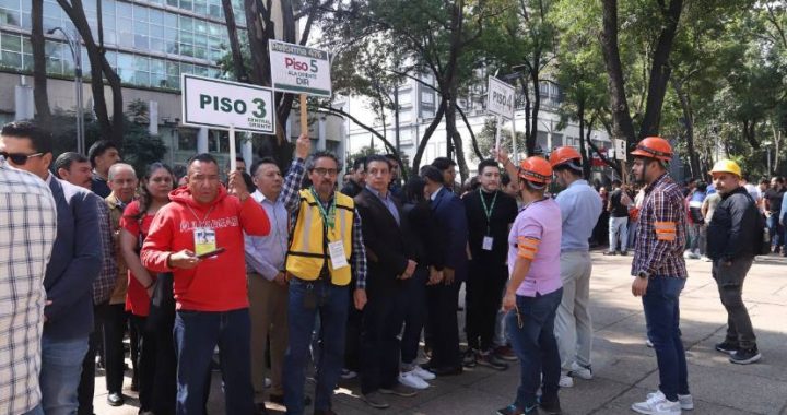 A 40 años del sismo de 1985, IMSS consolida su liderazgo en Protección Civil.