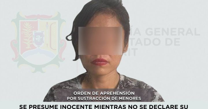 APREHENDIDA PROBABLE RESPONSABLE DE SUSTRACCIÓN DE MENORES.