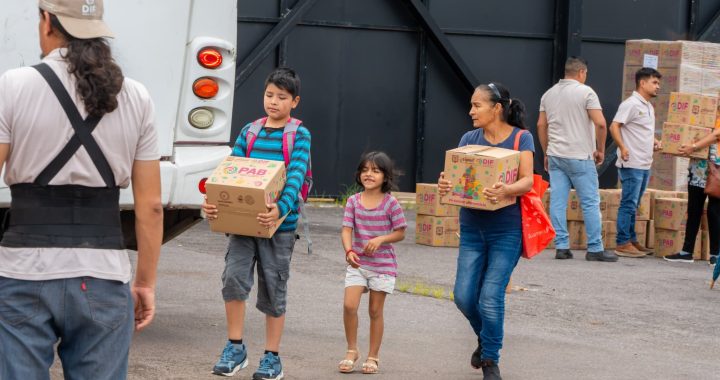 DIF Nayarit da inicio a la segunda entrega del Programa de Alimentación para el Bienestar.
