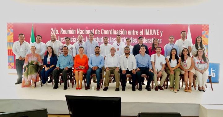 Navarro Quintero y Sheinbaum unidos por las juventudes ; Nayarit, sede de reunión nacional del IMJUVE.