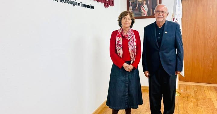 Navarro Quintero se reune con la secretaria de Ciencias, Humanidades, Tecnología e Innovación del gobierno de México, Rosaura Ruiz Gutiérrez.