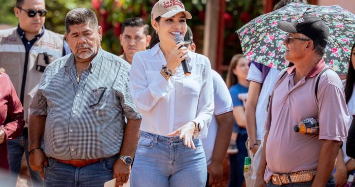 Geraldine Ponce lleva justicia social a la zona rural de Tepic.