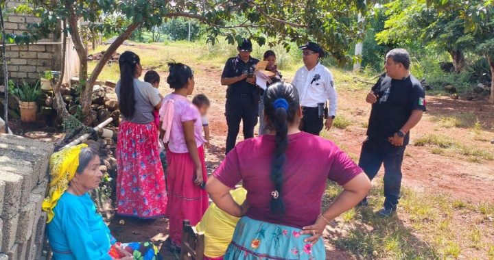 Geraldine refuerza operativo de seguridad y auxilio por lluvias en Tepic.