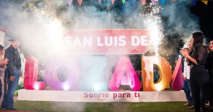 Le cumple Geraldine a San Luis de Lozada con entrega de maxiletras.