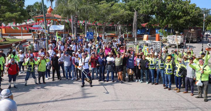 Nueva jornada del Limpiatón recorrió Nuevo Corral del Risco en Punta de Mita.