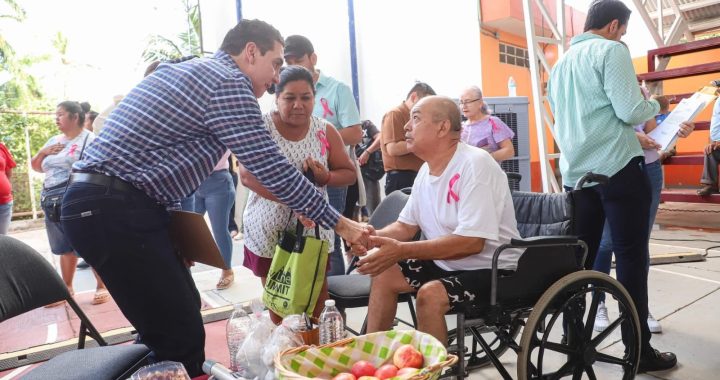 Héctor Santana celebra la Audiencia Ciudadana número 50 en Santa Rosa Tapachula.
