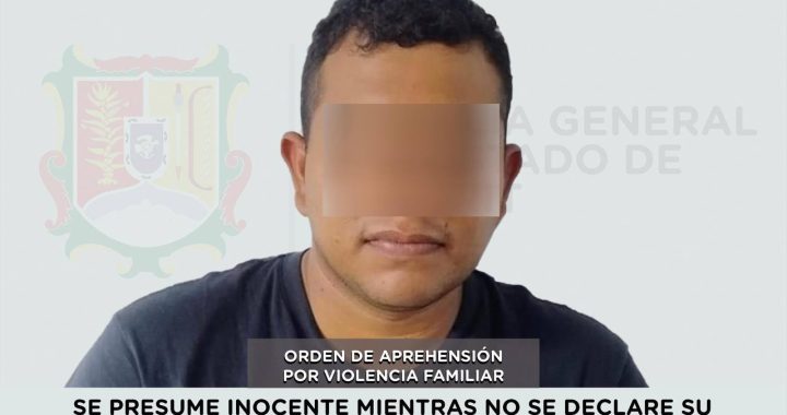 DETENIDO POR EJERCER VIOLENCIA FAMILIAR CONTRA UNA MUJER.