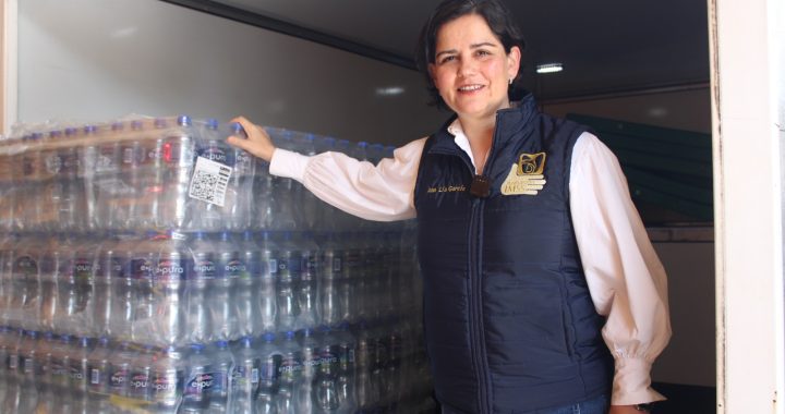 Moviliza IMSS más de 80 toneladas de ayuda humanitaria a Puebla, Veracruz e Hidalgo.
