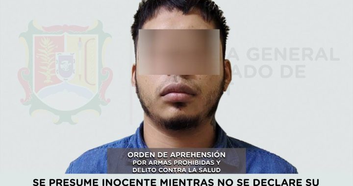 DETENIDO POR ARMAS PROHIBIDAS Y DELITO CONTRA LA SALUD.