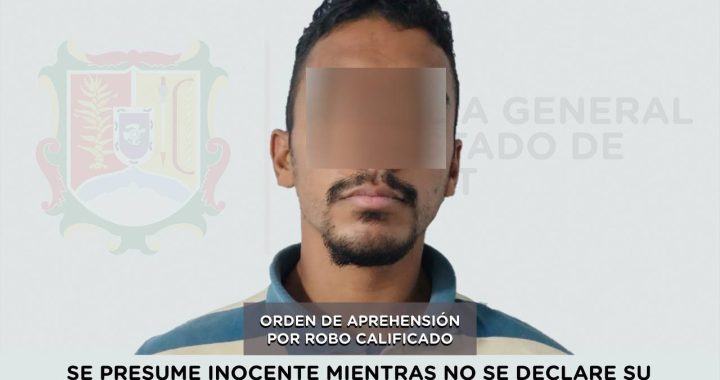 EJECUTA FGEN ORDEN DE APREHENSIÓN POR ROBO CALIFICADO.