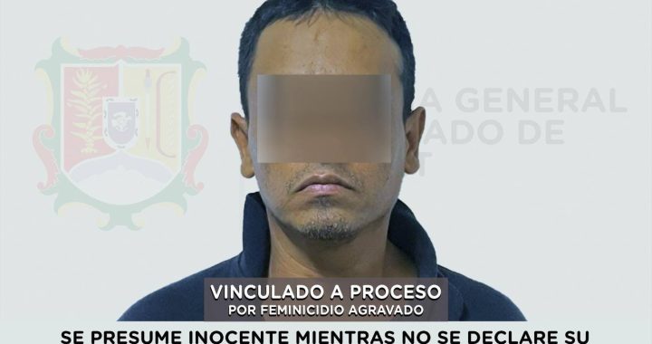 VINCULADO A PROCESO POR FEMINICIDIO AGRAVADO EN AHUACATLÁN.