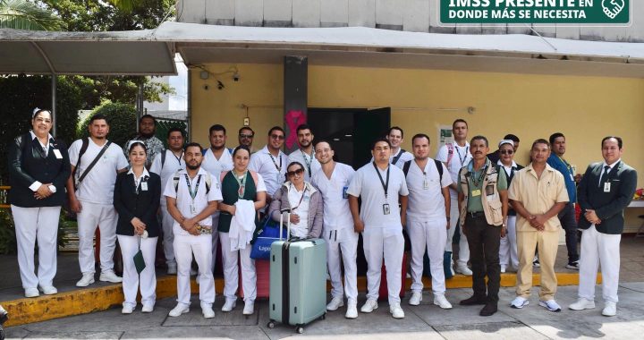 Envía IMSS Nayarit brigada de apoyo a estados afectados por inundaciones.