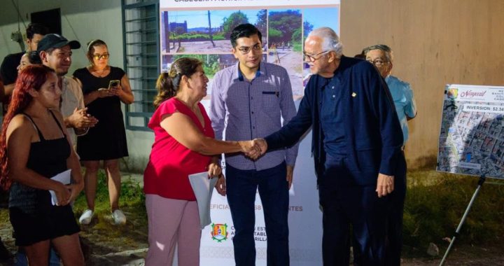 Mejora el gobernador Navarro Quintero, infraestructura sanitaria en Valle Verde Conalep en Tepic.