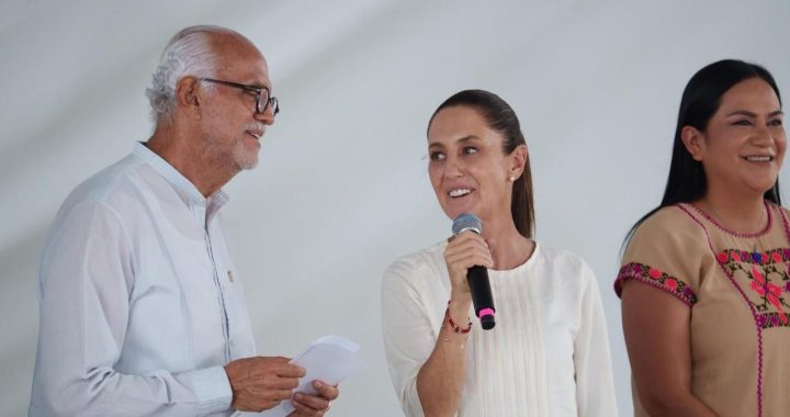 La presidenta Claudia Sheinbaum de Nuevo en Nayarit , Refrenda Compromisos con el Estado.